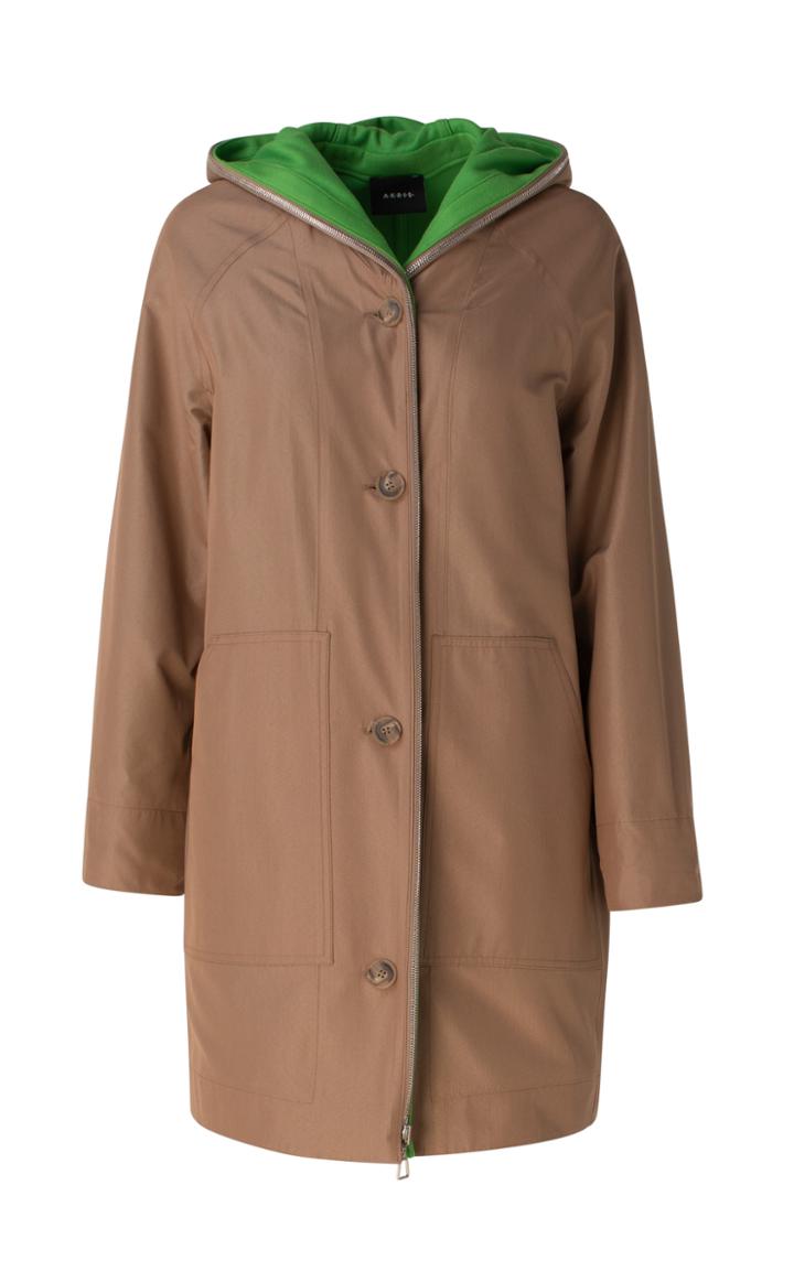 Moda Operandi Akris Bellevue Two-in-one Cashmere And Silk Coat