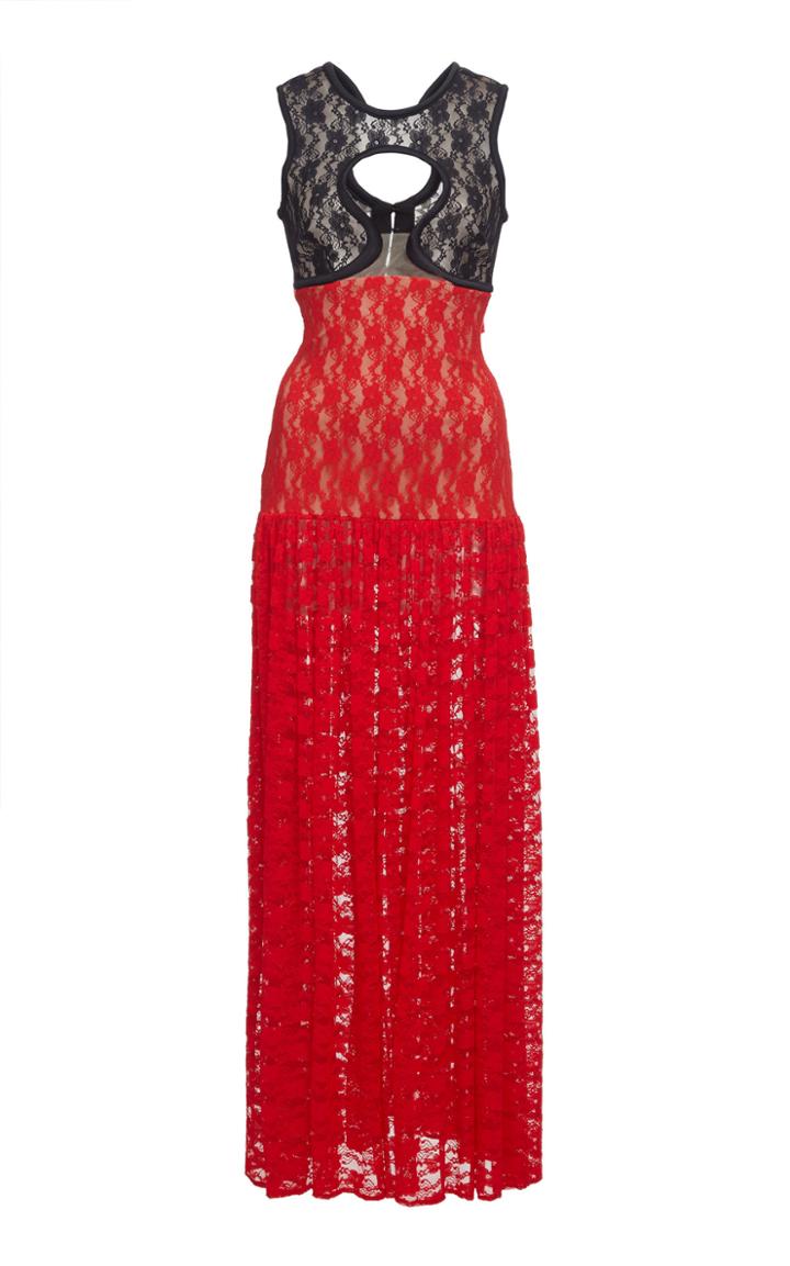Christopher Kane Lace Cutout Gown