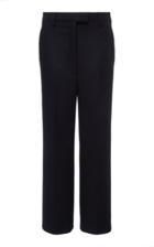 Prada Cropped Wool-crepe Straight-leg Pants