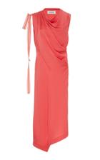 Moda Operandi Monse Asymmetric Ribbon-embellished Jersey Dress Size: 0
