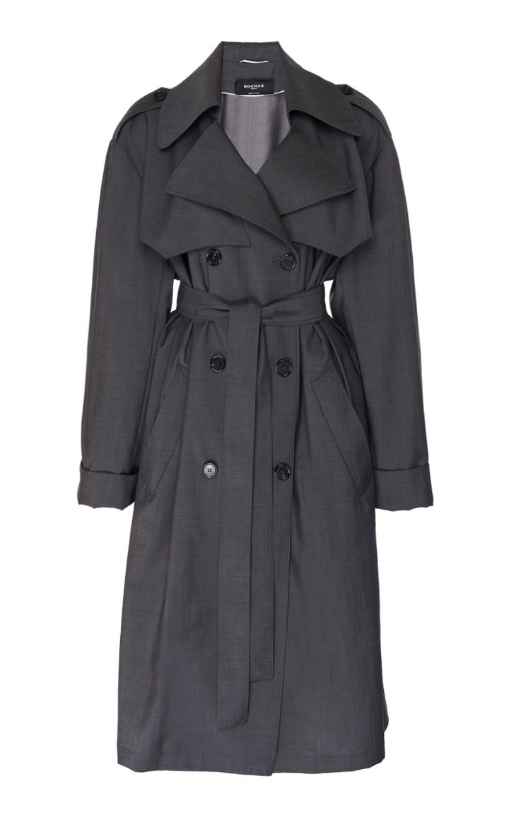Rochas Quagliano Woven Coat