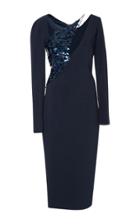 Cushnie Et Ochs Larissa Long Sleeve Pencil Dress