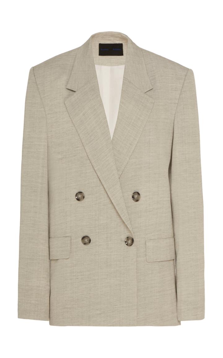 Moda Operandi Proenza Schouler Double-breasted Notch-lapel Blazer Size: 2