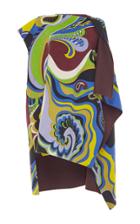 Emilio Pucci One Sleeved Drape Cape