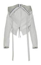 Sportmax Visby Winged Collar Crepe Jacket