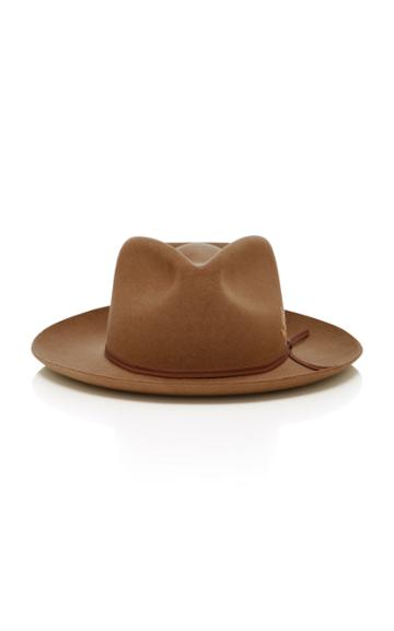 Hopper Goods Embroidered Mushroom Felt Hat