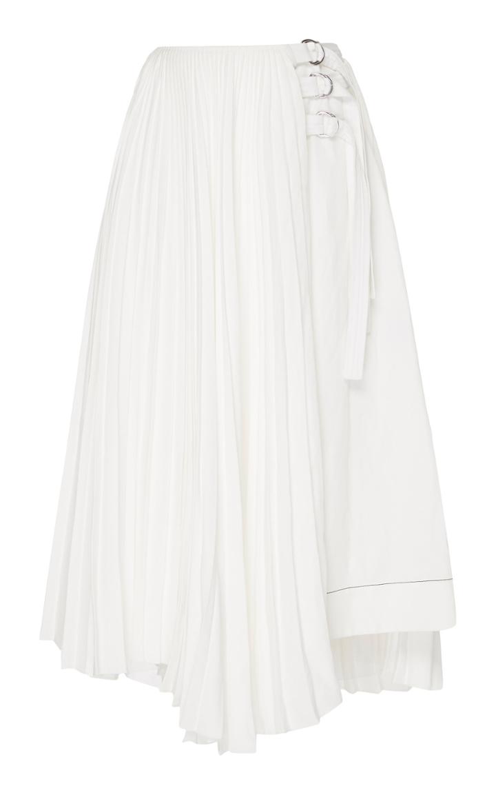 Proenza Schouler Pleated Georgette Maxi Skirt