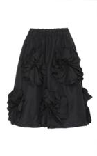 Paskal Midi Skirt With Floral Applique