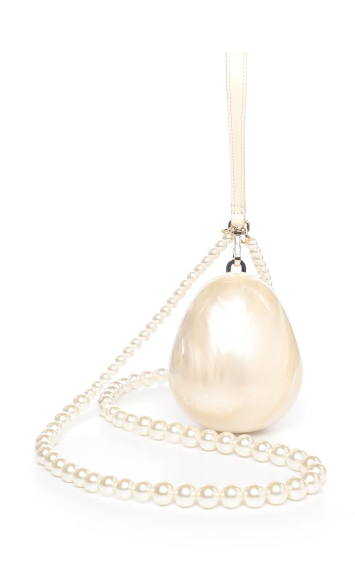 Moda Operandi Simone Rocha Micro Pearl Egg Crossbody Bag