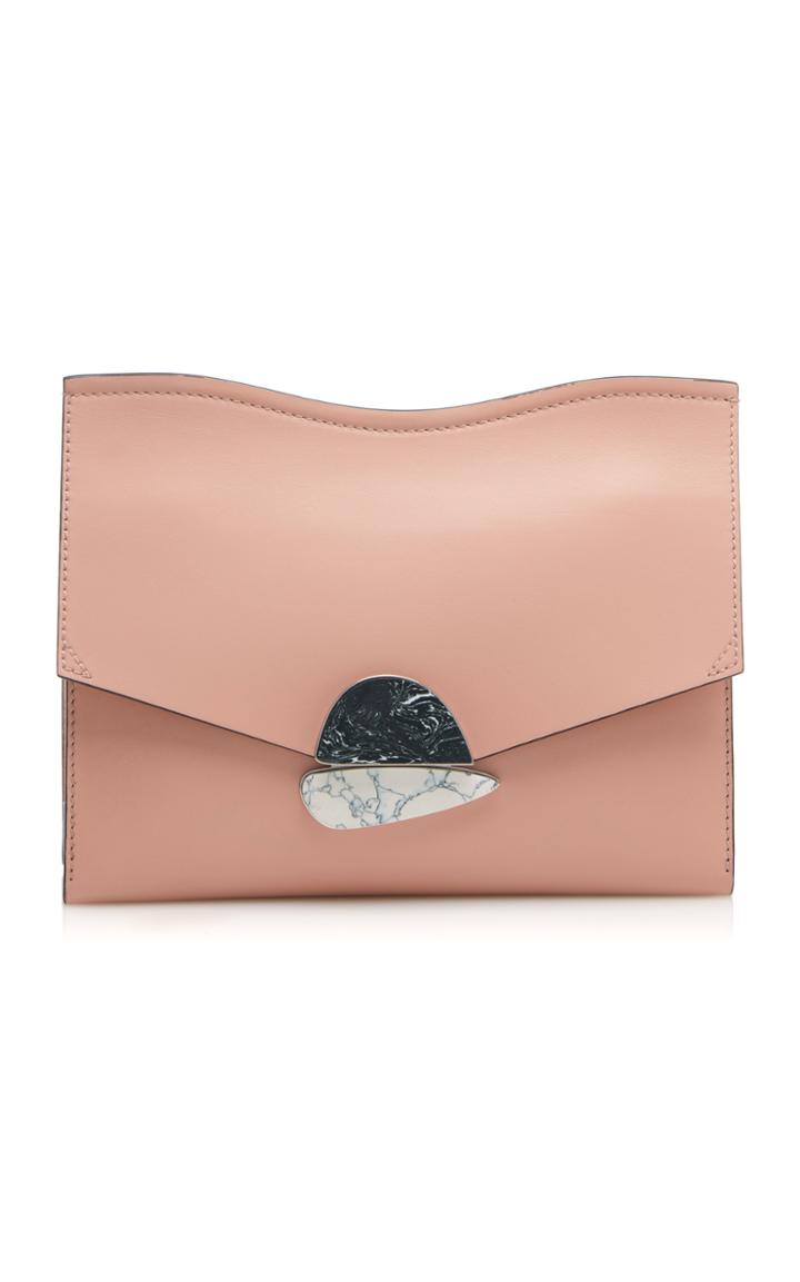 Proenza Schouler Smooth Leather Medium Curl Clutch