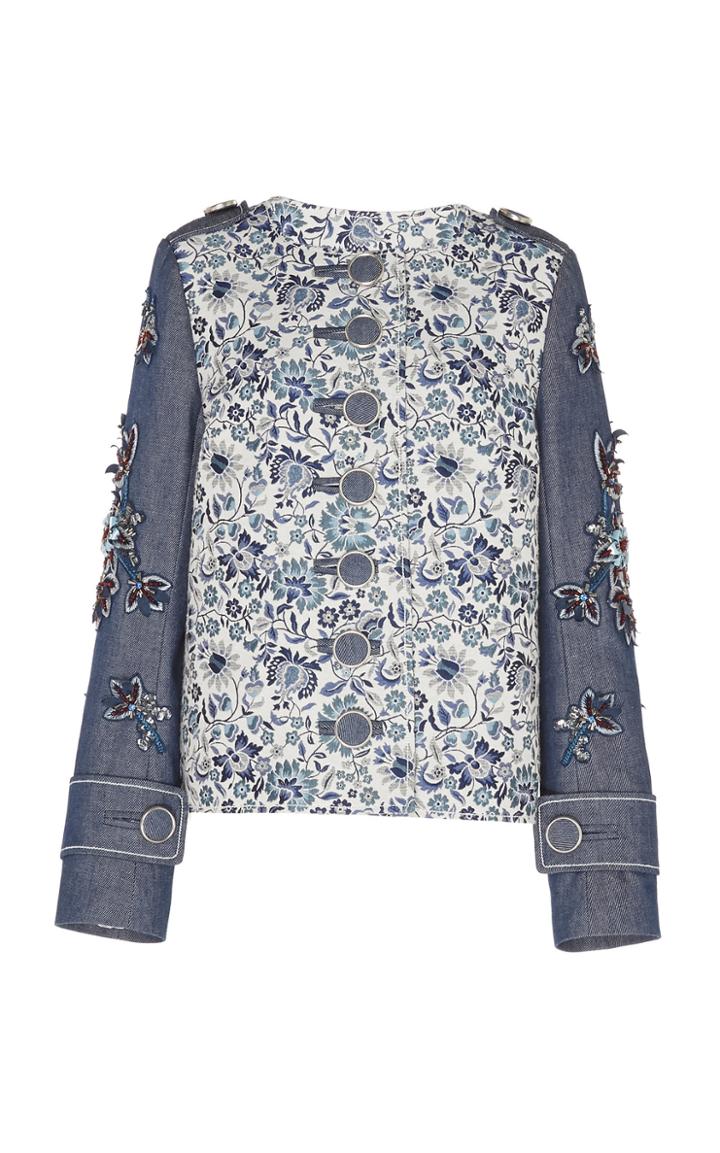 Andrew Gn Printed Box Jacket