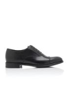Prada Cordovan Leather Dress Shoes