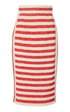 Martin Grant Stripe Midi Pencil Skirt