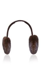 Pologeorgis Dark Brown Sable Fur Earmuffs