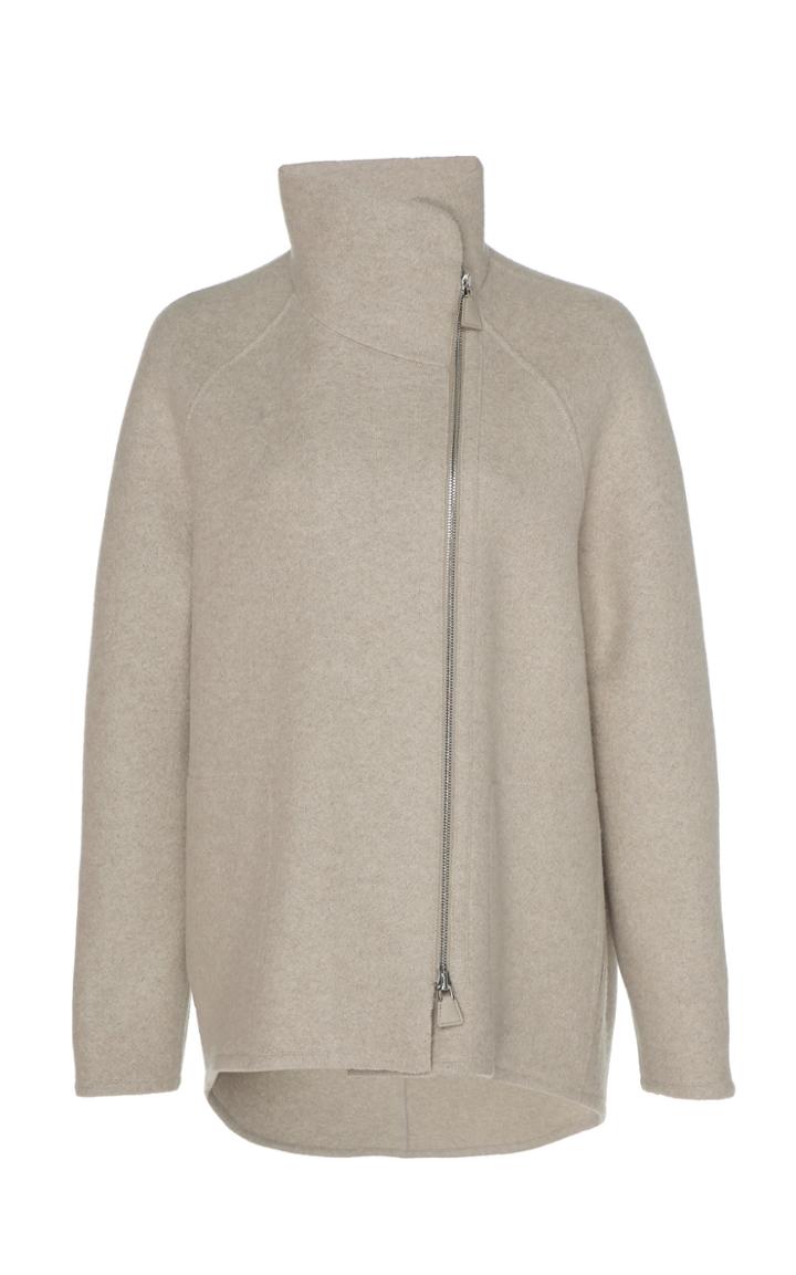 Akris Cashmere Ribbed-knit Jacket