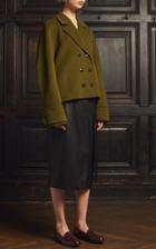 Marina Moscone Cocoon Wrap Skirt