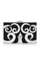 Rita Von Hildebrand Silver Sangori Snake Clutch