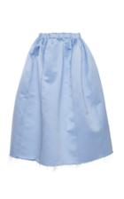 Marni Double Face Satin Midi Skirt