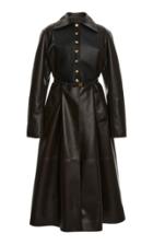 Moda Operandi Loewe Belted Leather Coat