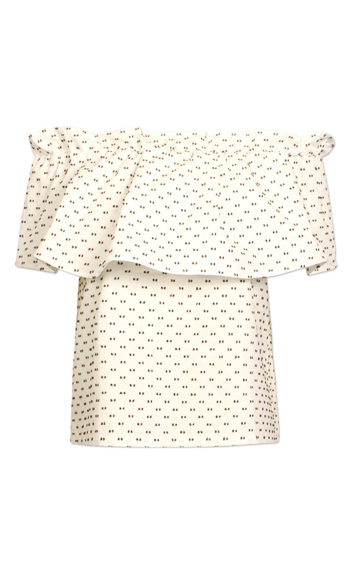 Baum Und Pferdgarten Moniq Off-the-shoulder Cotton Top