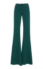 Diane Von Furstenberg Mid Rise Flare Pant