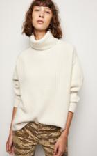 Moda Operandi Nili Lotan Layla Oversized Ribbed-knit Cashmere Turtleneck Sweater