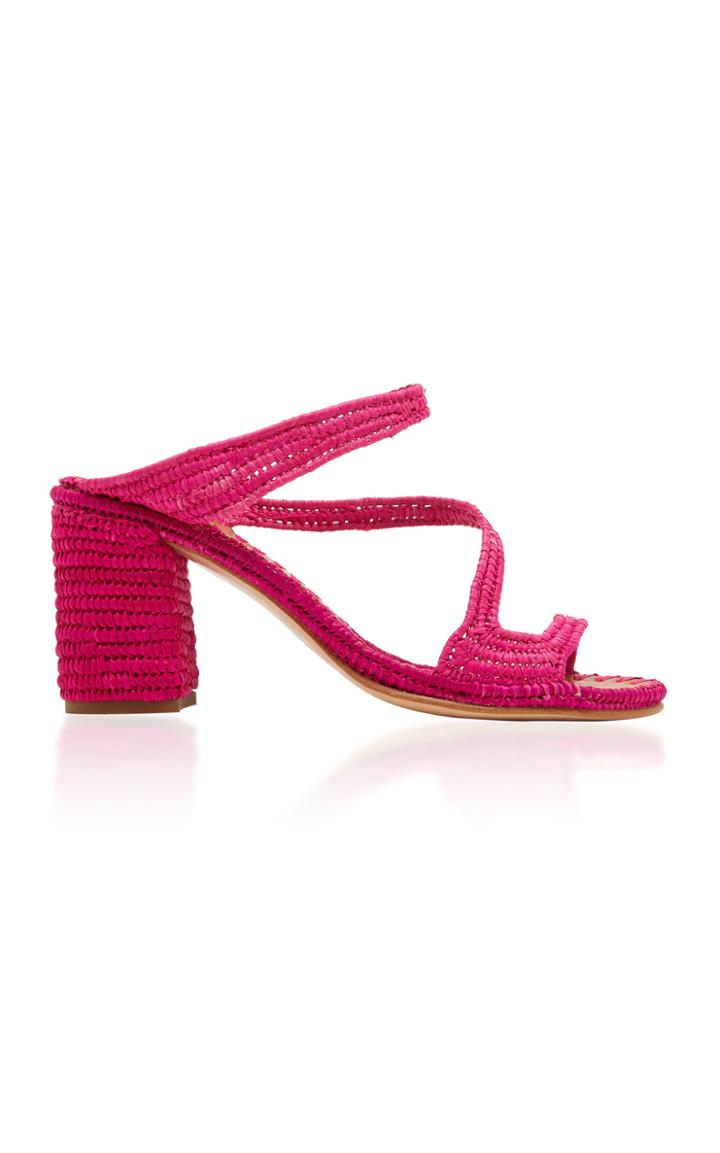 Carrie Forbes Salah Raffia Mules