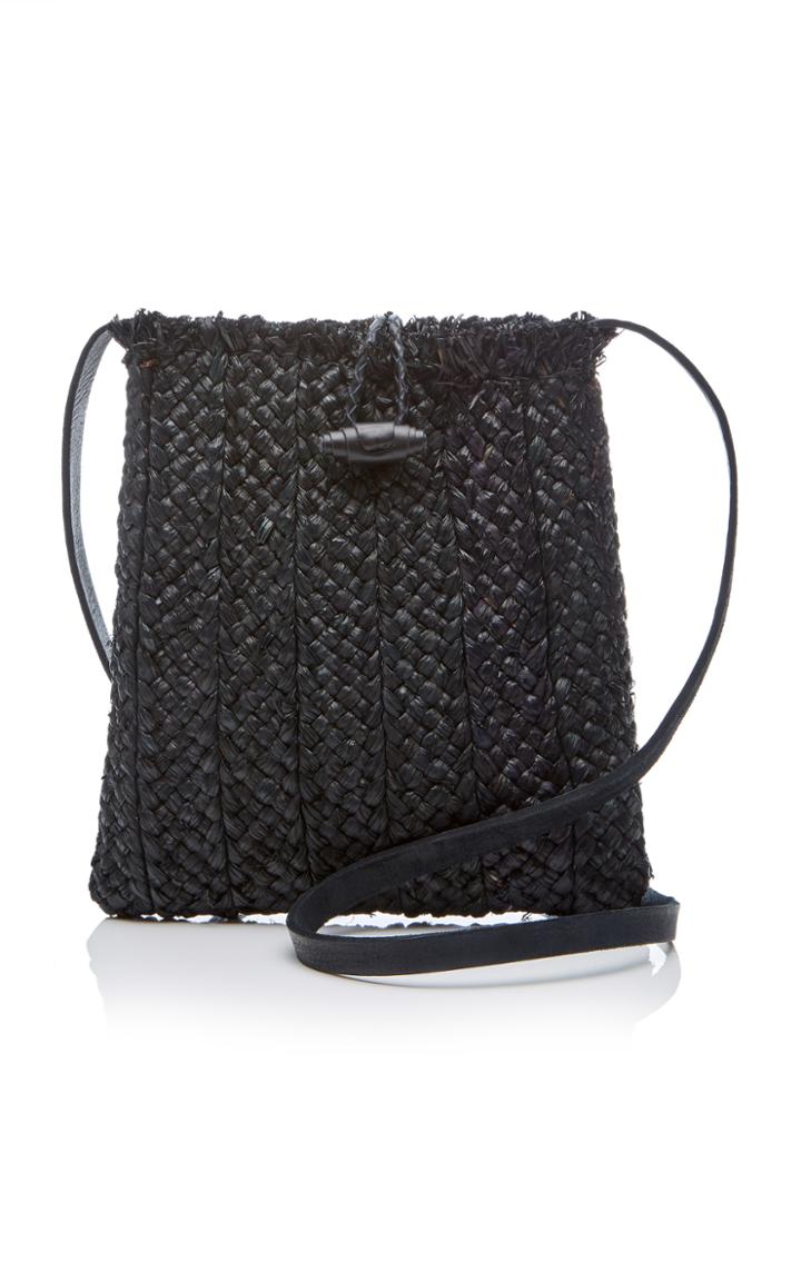Carrie Forbes Souki 2 Medium Raffia Crossbody