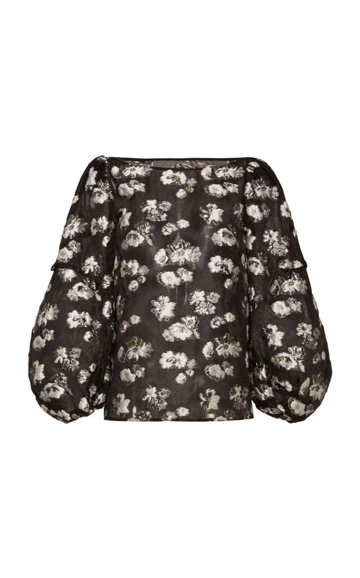 Rachel Comey Soma Floral Silk-blend Top