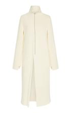 Jil Sander High-neck Wool-blend Sweater Dress