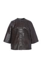 Moda Operandi Dolce & Gabbana Crocodile Jacket Size: 36