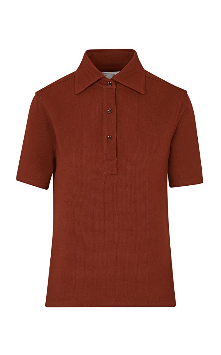Moda Operandi Giuliva Heritage The Daphne Wool Polo Shirt