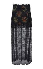 Paco Rabanne Maxi Length Lace Skirt