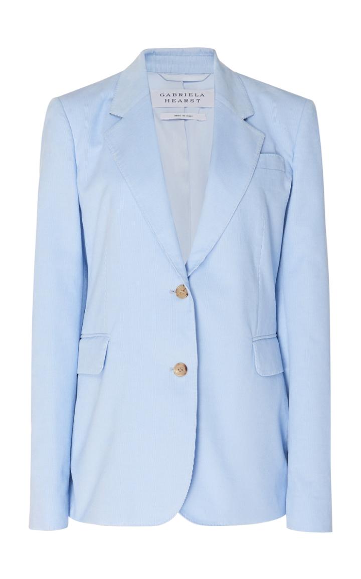 Gabriela Hearst Sophie Superfine Corduroy Blazer