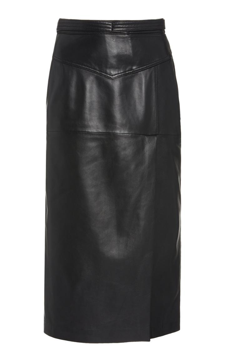 Moda Operandi Red Valentino Leather Pencil Skirt