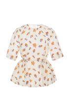 Emilia Wickstead Gerty Printed Peplum Top