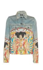 Amiri Jimi Hendrix Printed Trucker Jacket