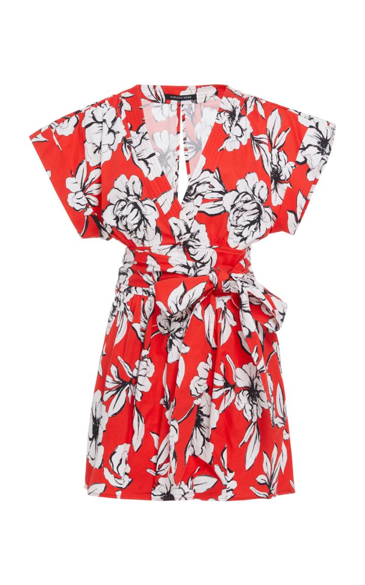 Marissa Webb Luciano Print Mini Dress