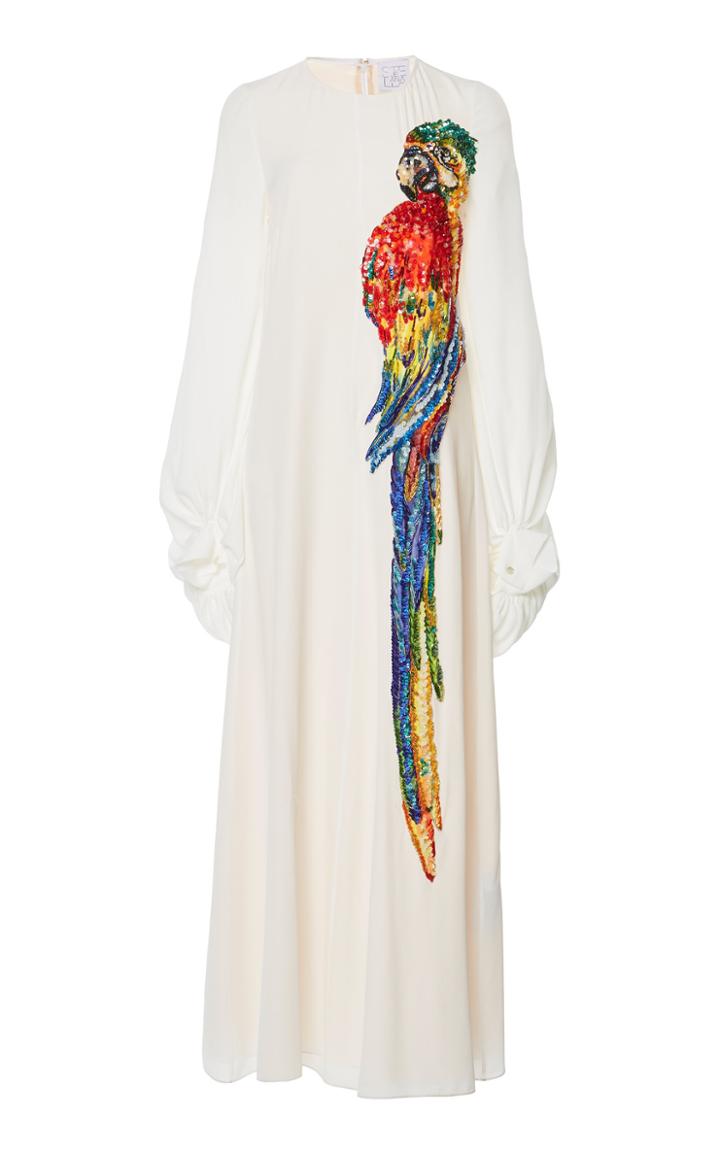 Stella Jean Bird Maxi Dress