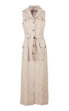 Giuliva Heritage Collection Sleeveless Safari Dress