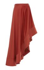 Agua De Coco Asymmetrical Maxi Skirt