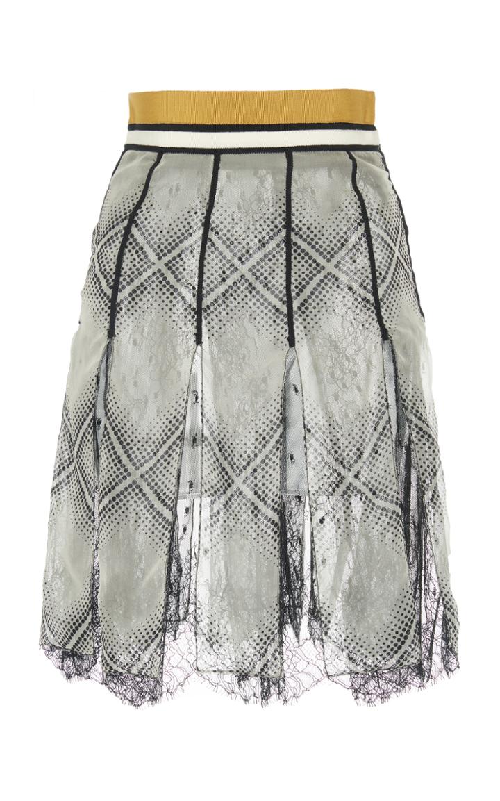 Giambattista Valli Pleated Skirt
