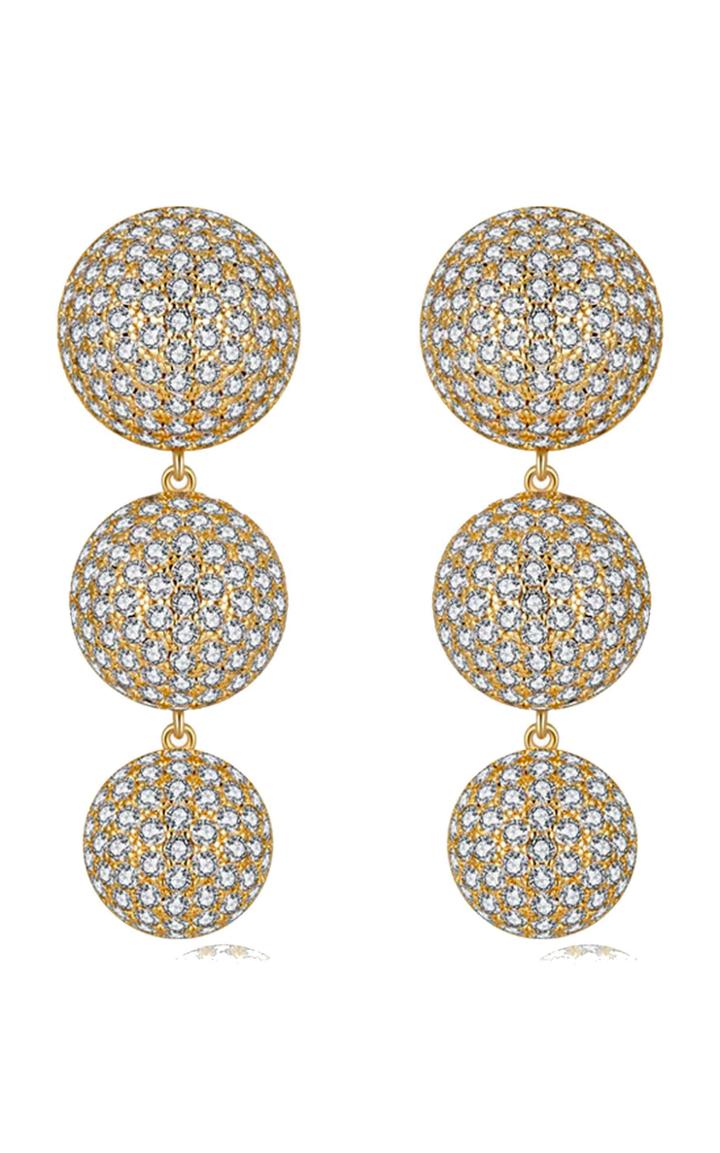 Moda Operandi Emili Gigi Swarovski-embellished Drop Earring