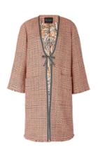 Etro Norfolk Cotton-blend Tweed Coat