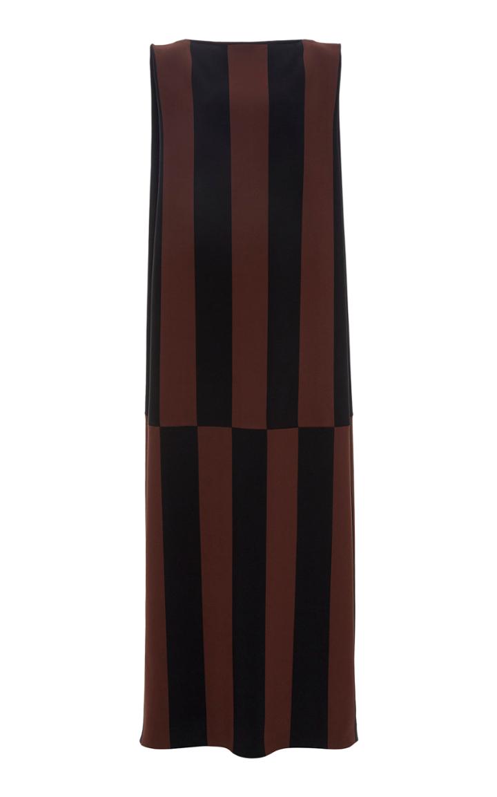 Moda Operandi Jil Sander Two-tone Crepe Dress Size: S