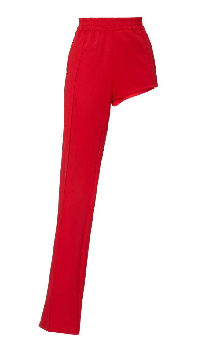 Pushbutton One-leg Track Pant