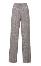 Moda Operandi Blaz Milano Longwood Camargue Wool-blend Check Pants