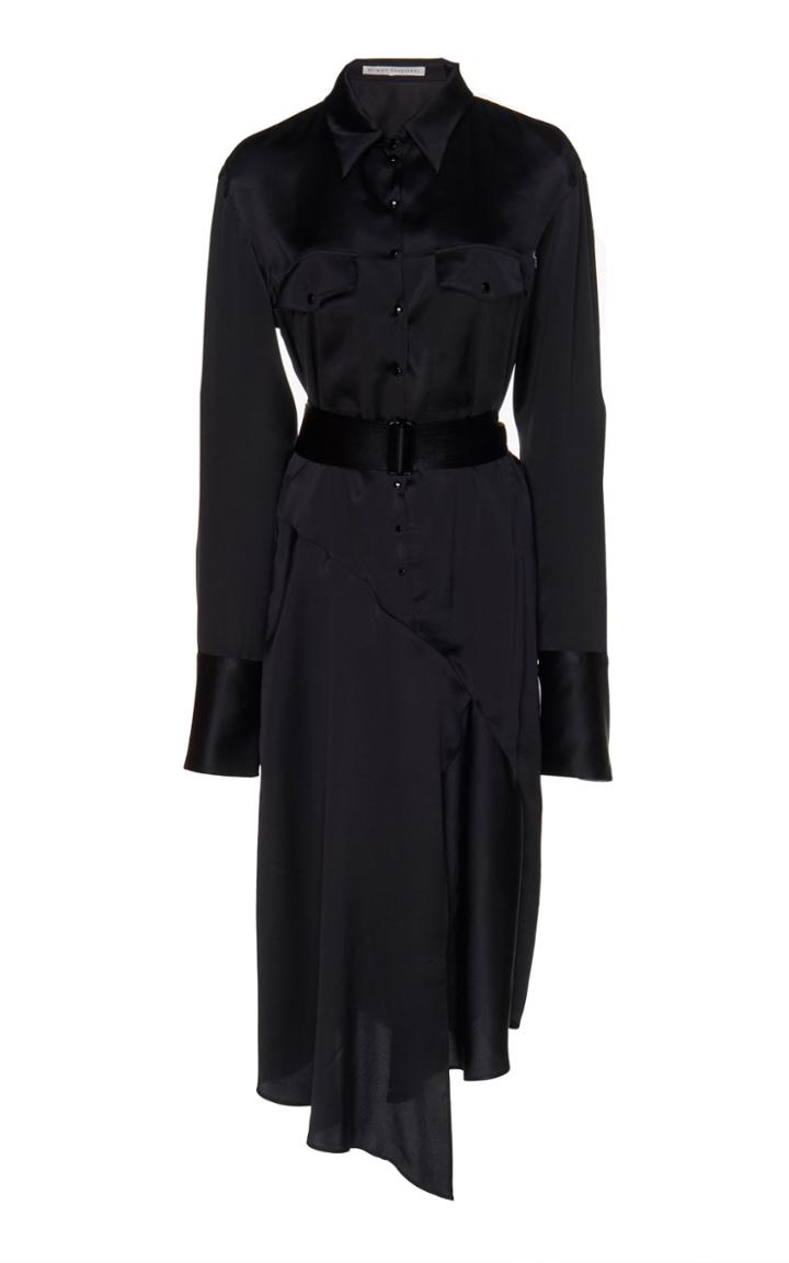 Olivier Theyskens Asymmetrical Shirt Dress
