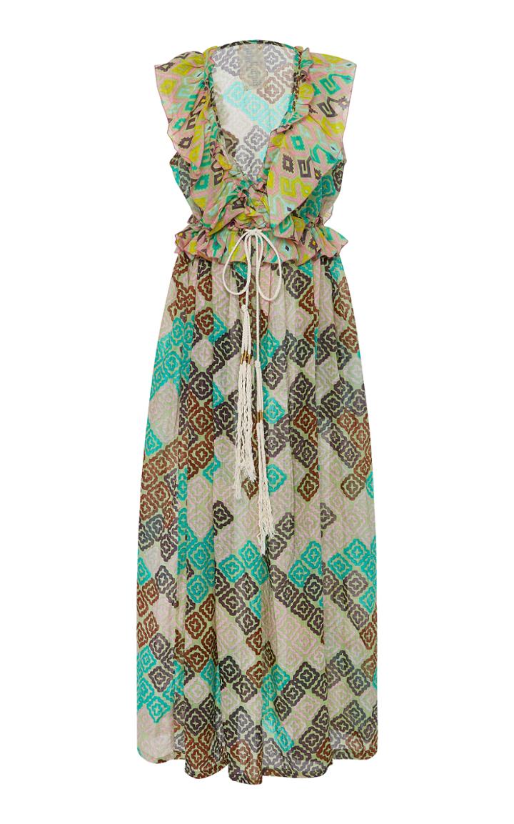 Yvonne S Ruffled Maxi Dress