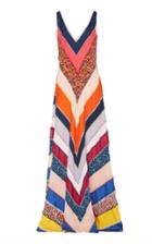 Altuzarra Ellsworth Silk Patchwork Gown
